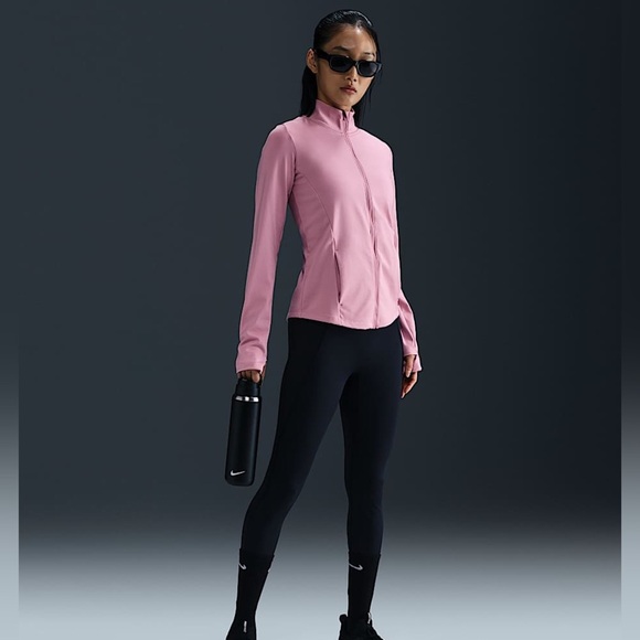 Nike One Women's Dri-FIT Full-Zip Mid Layer - Picture 4 of 5